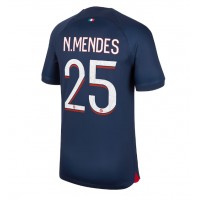 Paris Saint-Germain Nuno Mendes #25 Domáci futbalový dres 2023-24 Krátky Rukáv